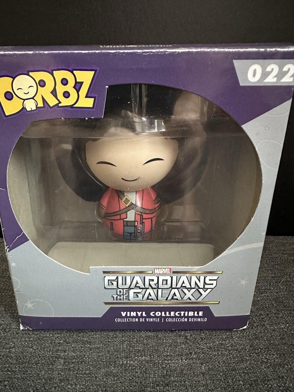 Funko Dorbz #022 Star-Lord Unmasked Guardians Galaxy Marvel Vinyl Sugar Boxed